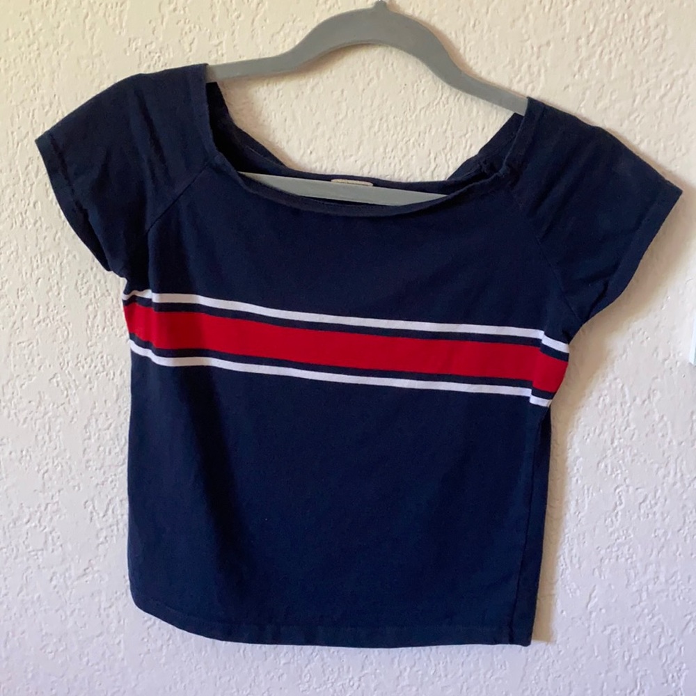 Off the shoulder brandy melville top